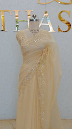 CRUSH ORGANZA SAREE