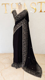 PURE SATIN SAREE