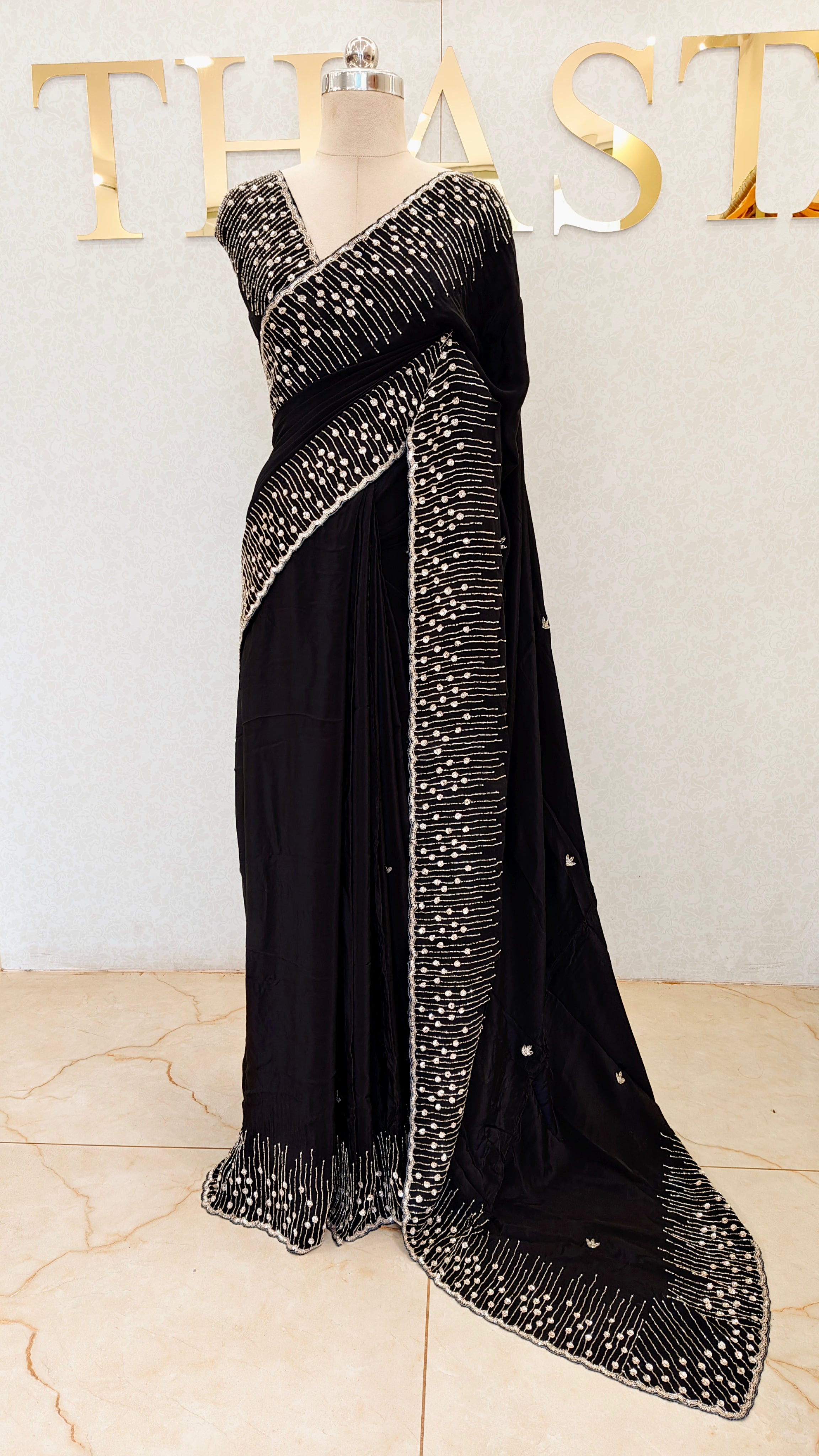 PURE SATIN SAREE