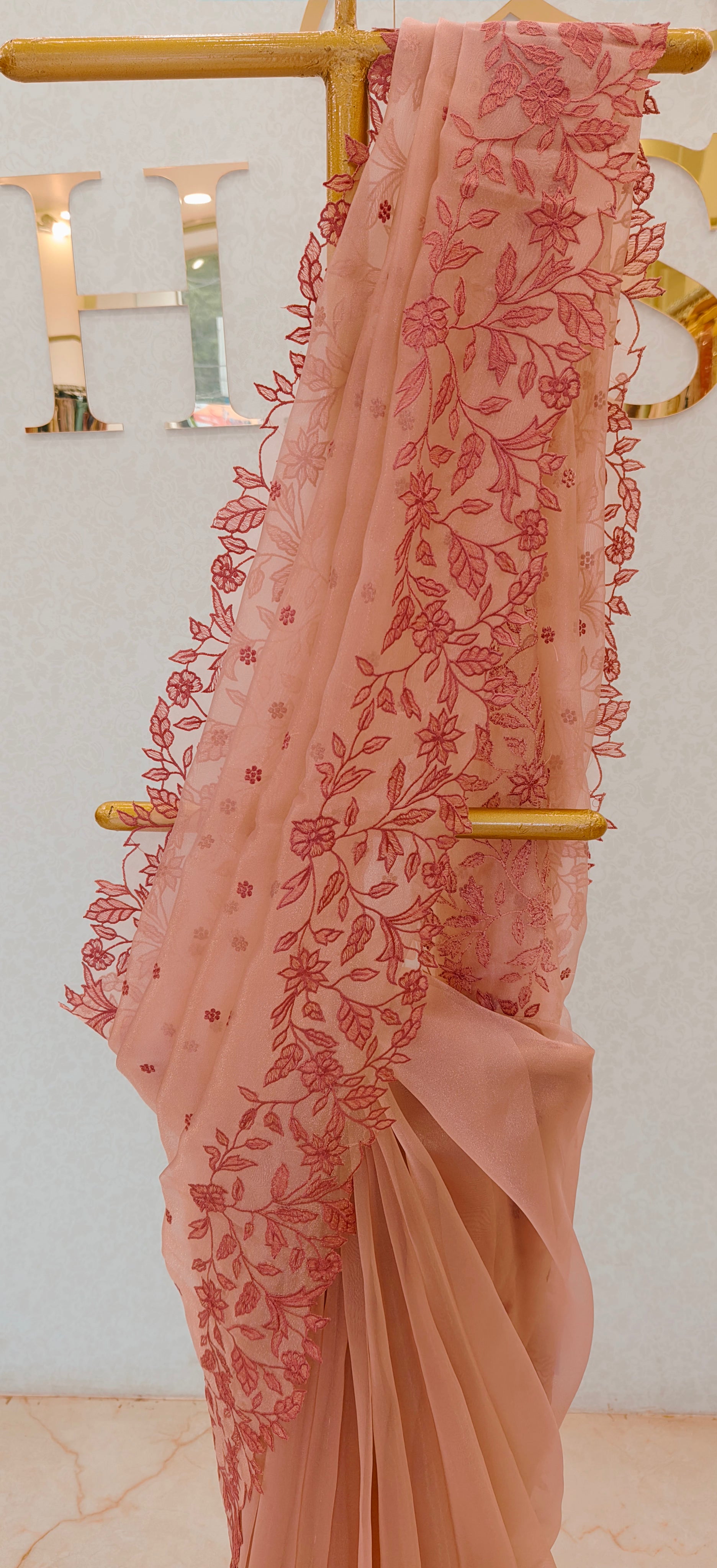 ORGANZA SAREE