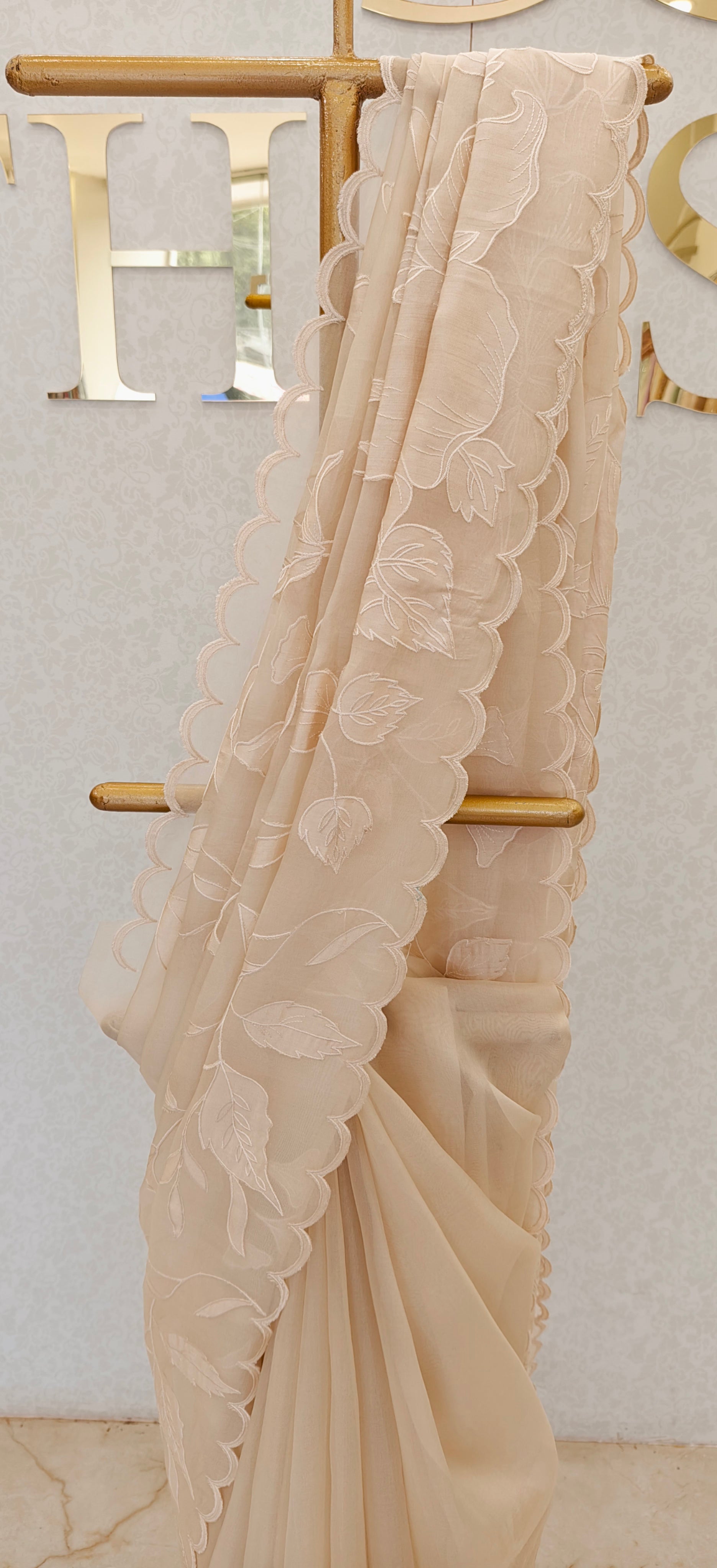 PURE ORGANZA SAREE