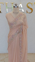 FLOWY ORGANZA SAREE