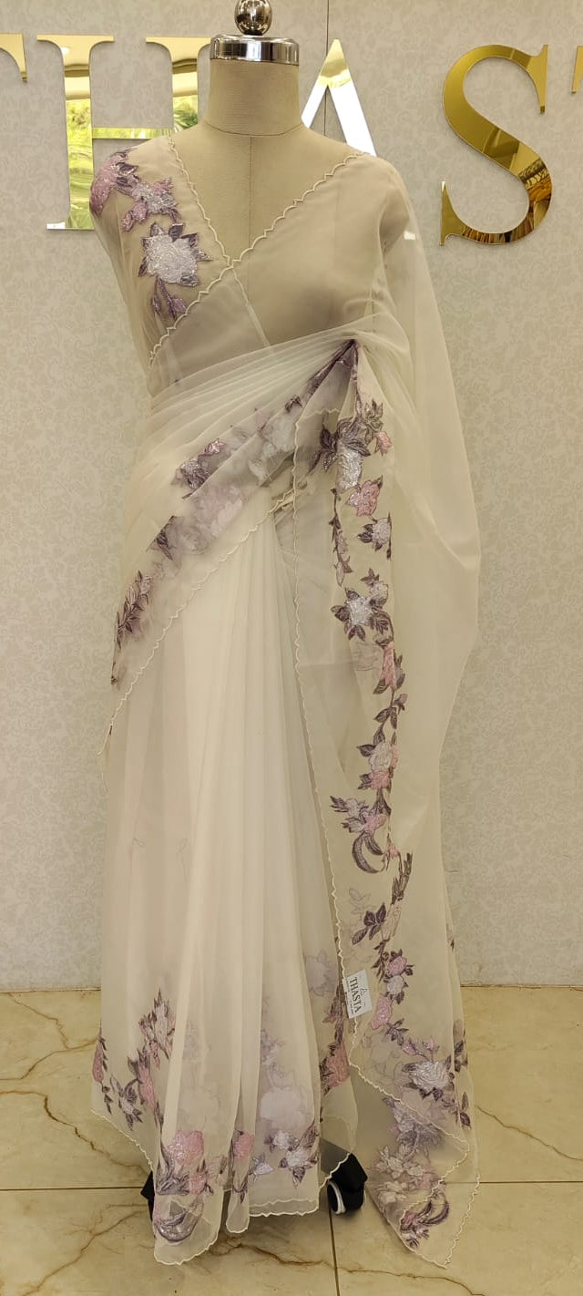 ORGANZA SAREE
