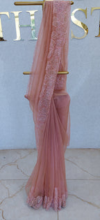 GLASS ORGANZA SAREE