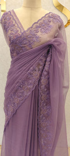 Organza saree