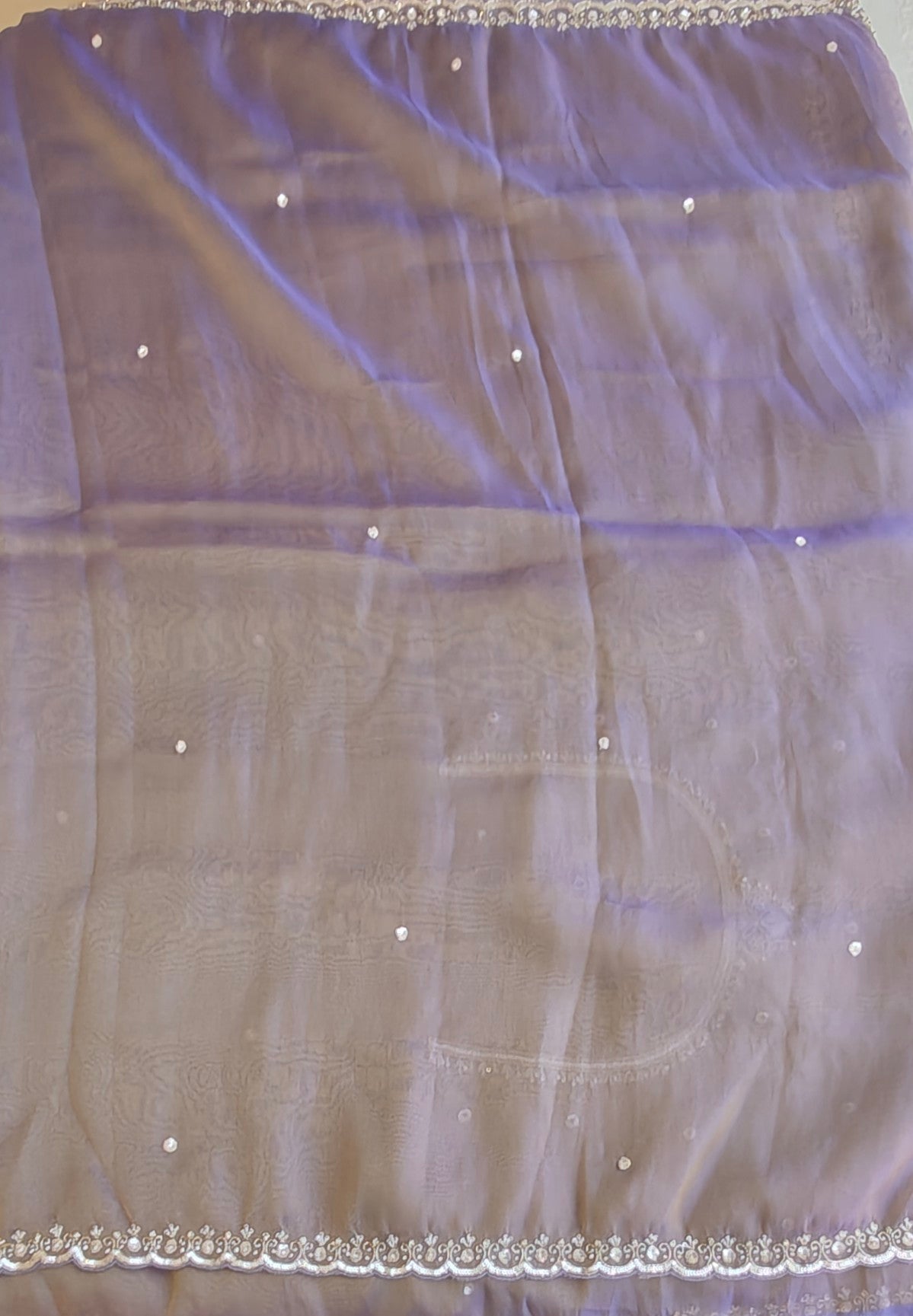 Tissue organza saree