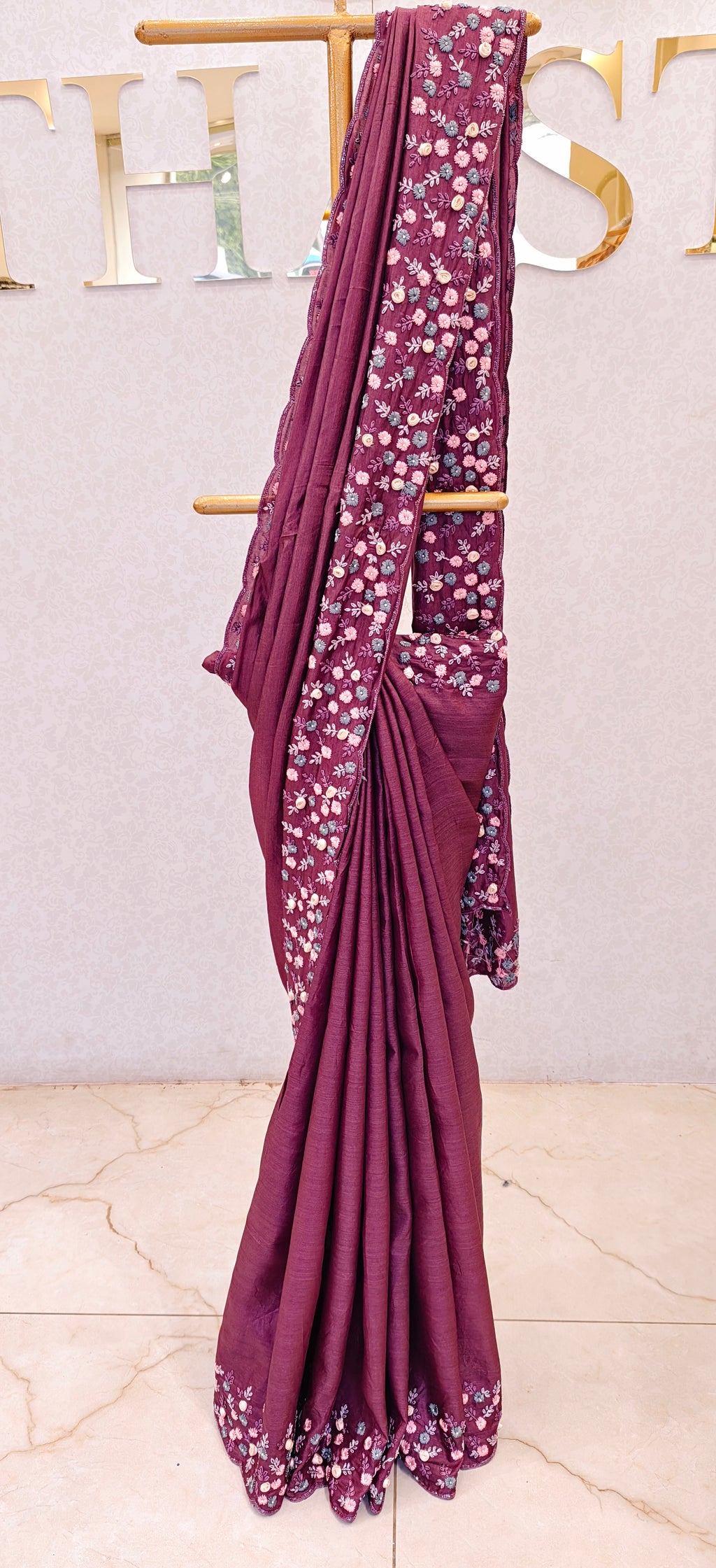 PURE TUSSAR SAREE