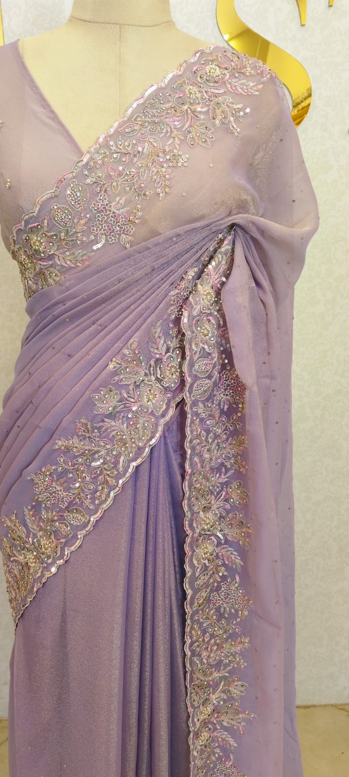 Tissue Organza Saree