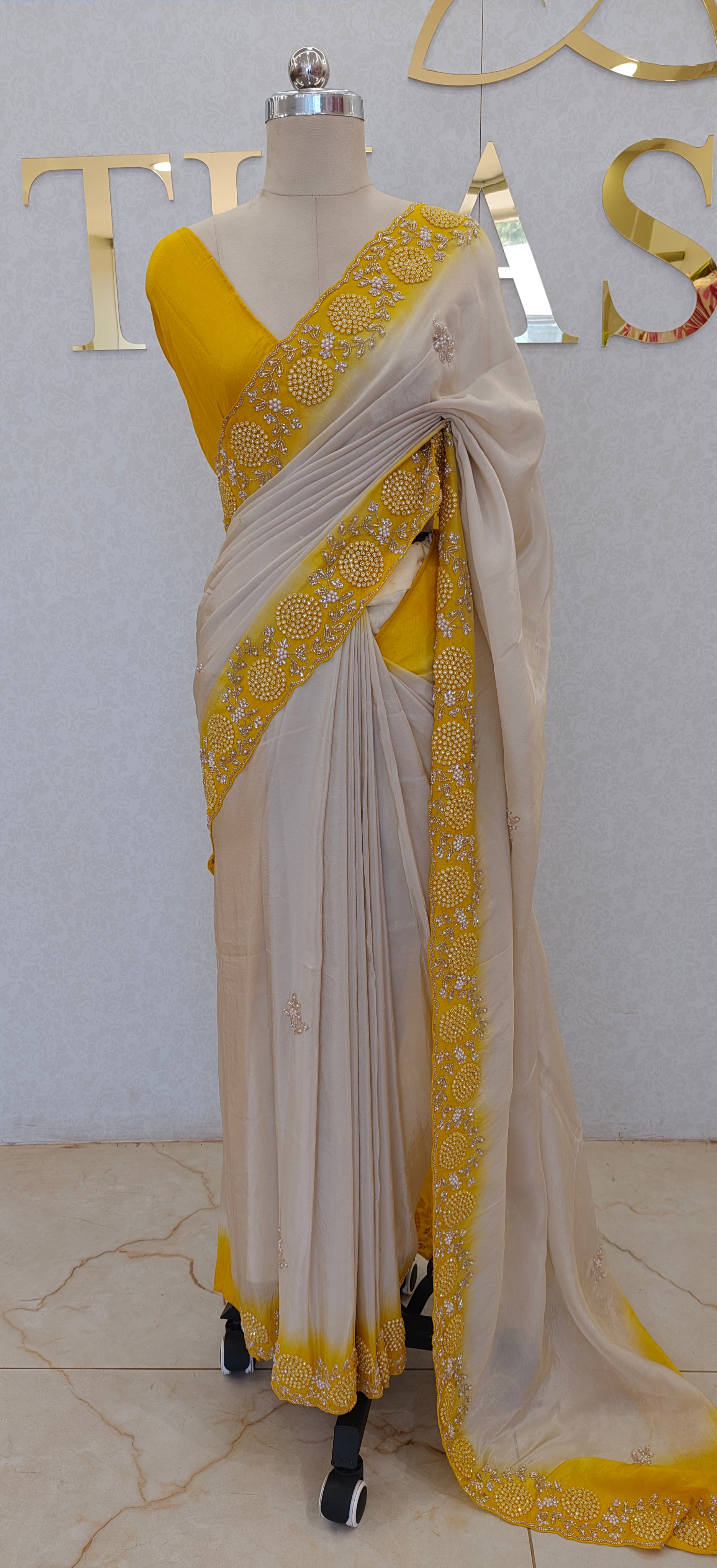 CHANDERI TISSUE SAREE