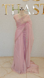 CRUSH ORGANZA SAREE