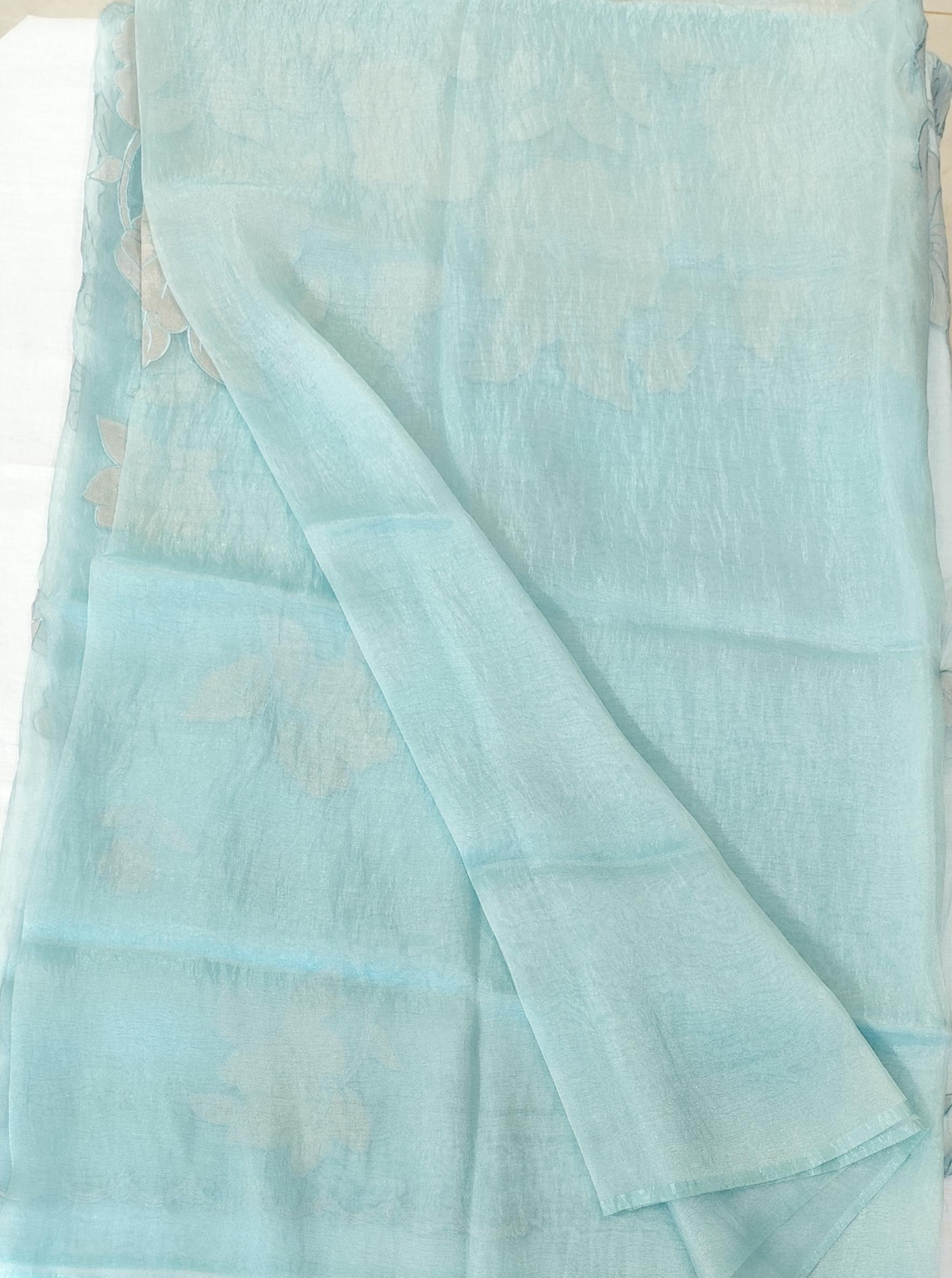 Organza saree