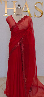 ORGANZA SAREE
