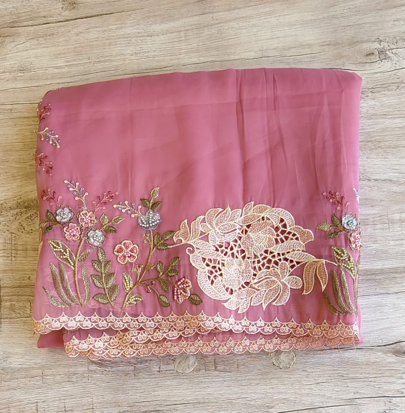 Organza saree