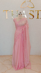 CRUSH ORGANZA SAREE