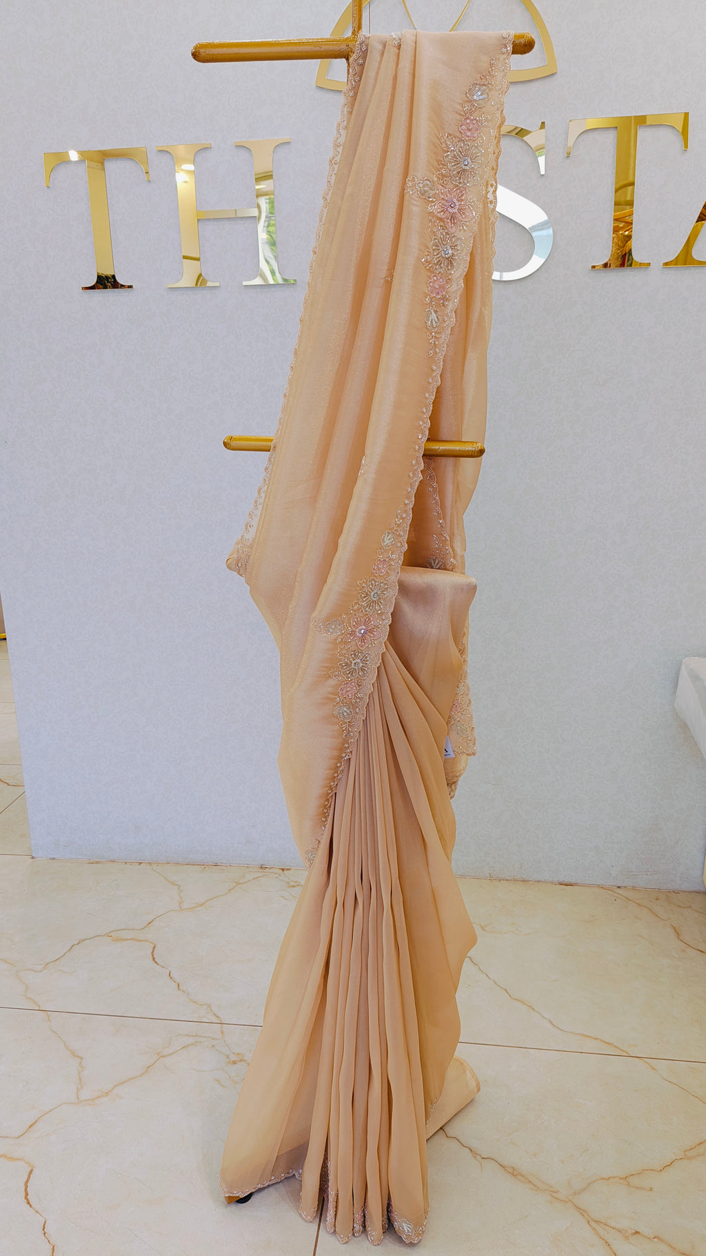 CHANDERI TISSUE SAREE