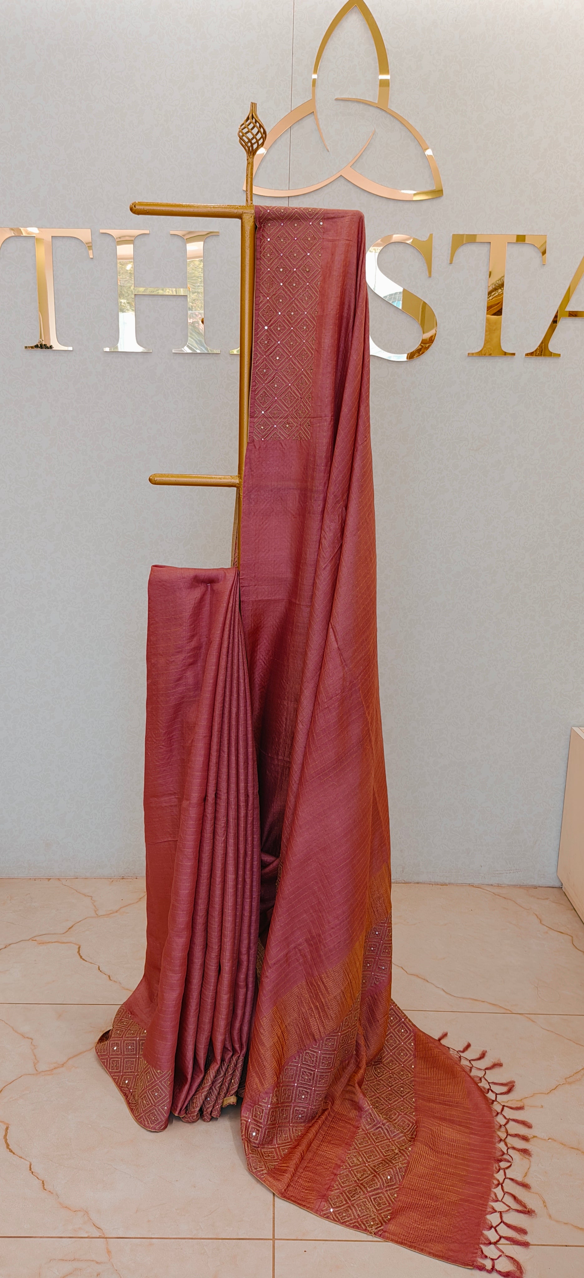 PURE TUSSAR SAREE