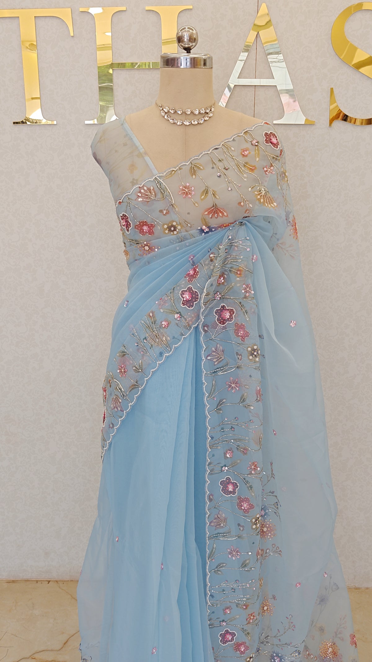 ORGANZA SAREE
