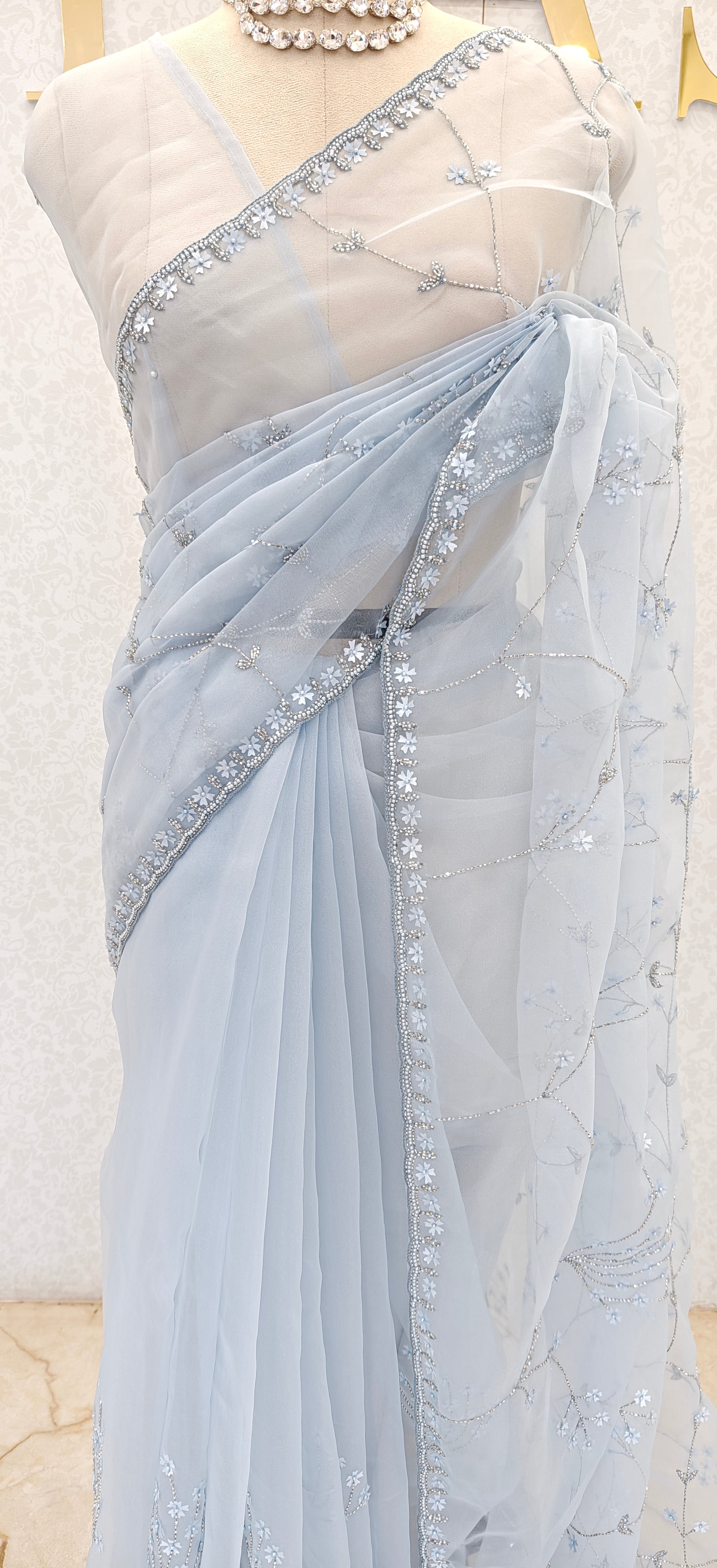 ORGANZA SAREE