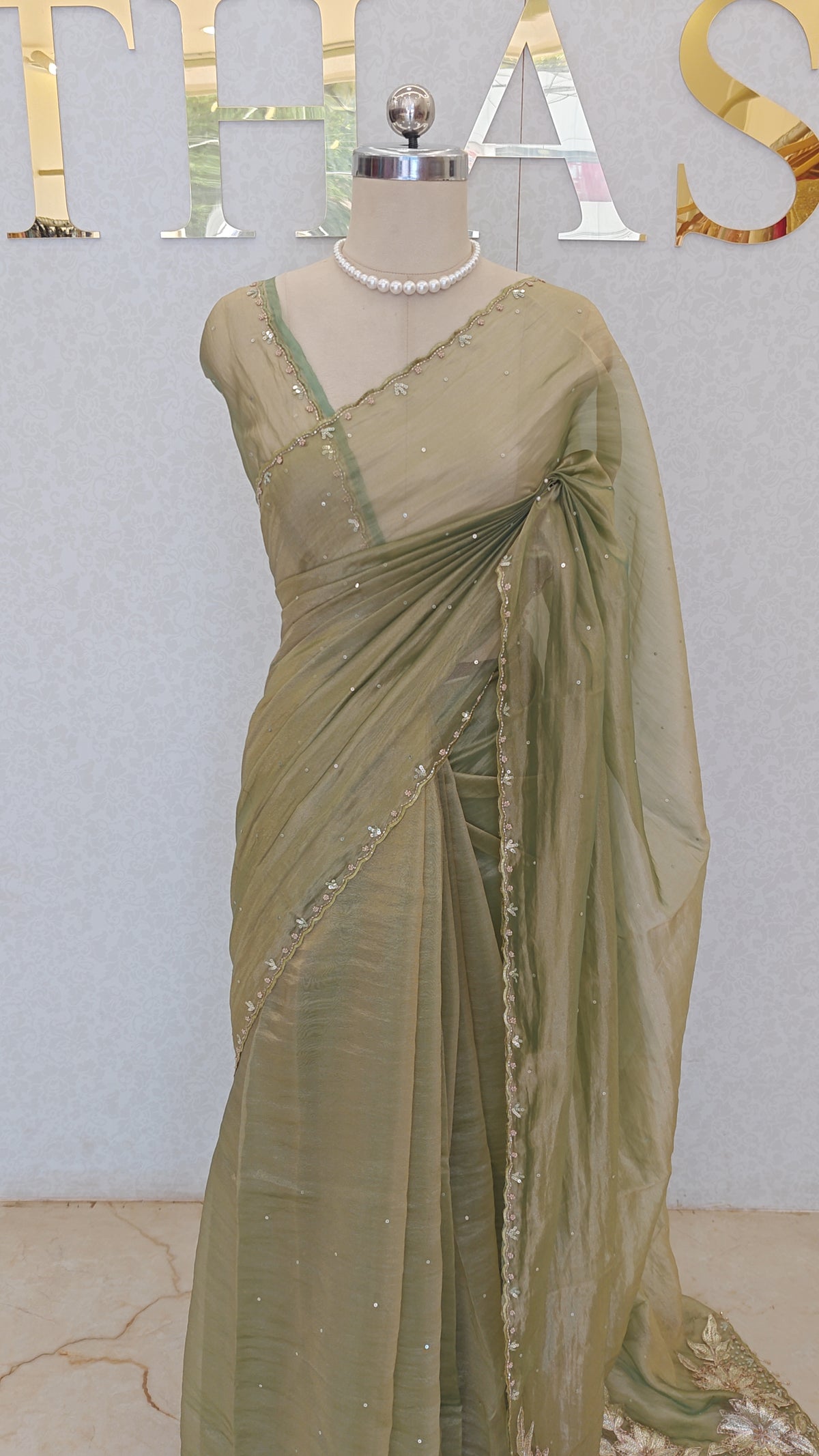 ORGANZA SAREE