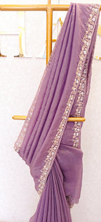 SOFT ORGANZA SAREE