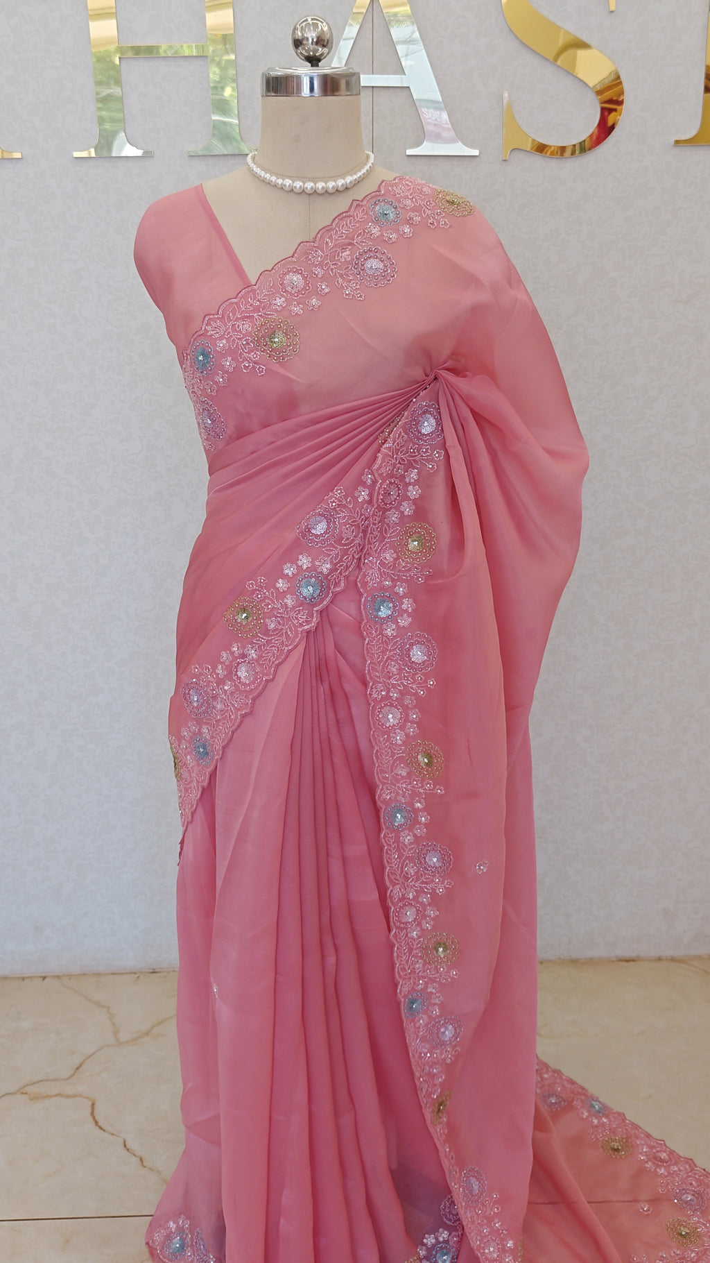 ORGANZA SAREE