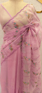 Organza saree