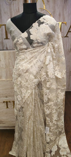Turkish organza saree