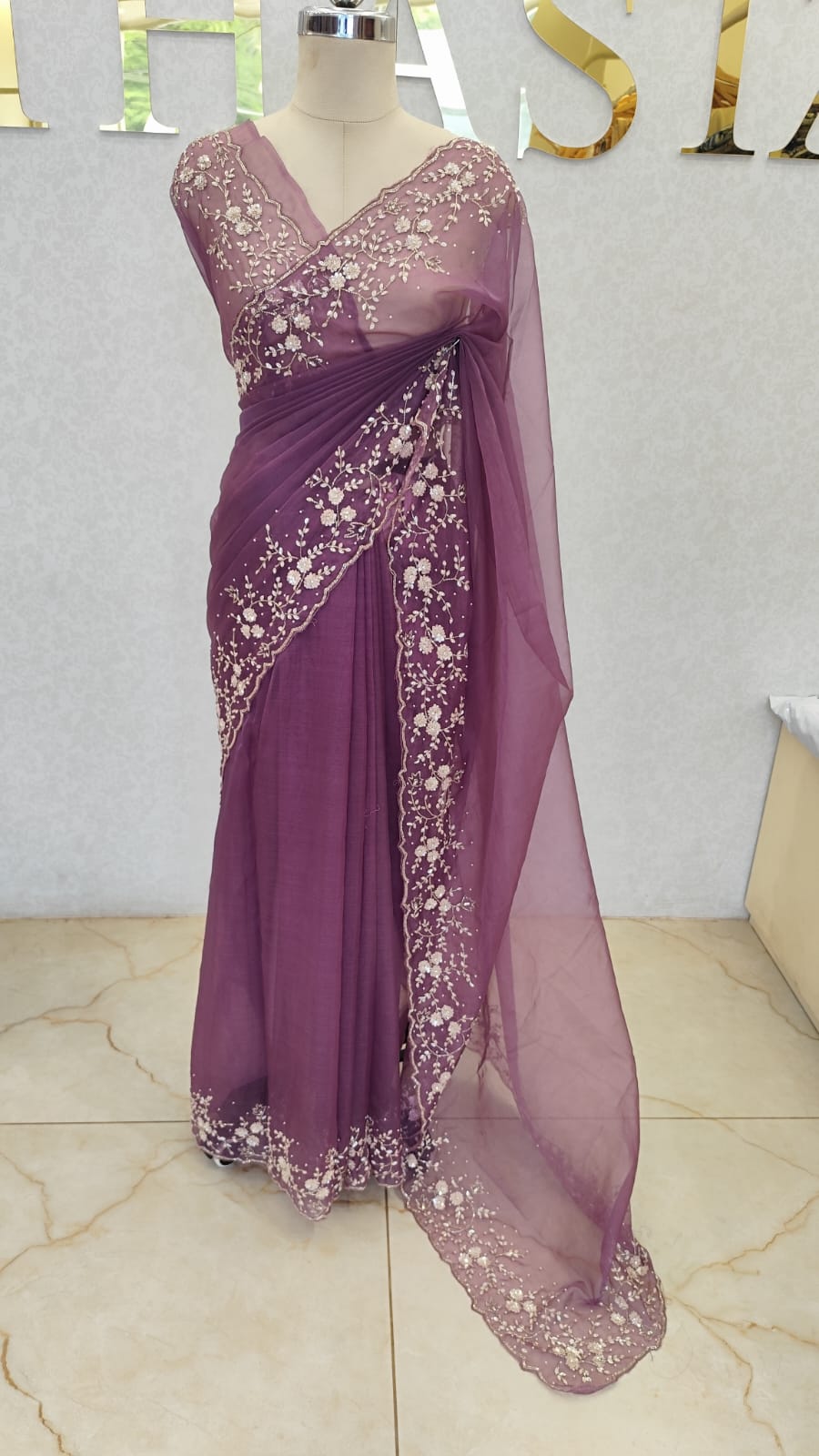 ORGANZA SAREE