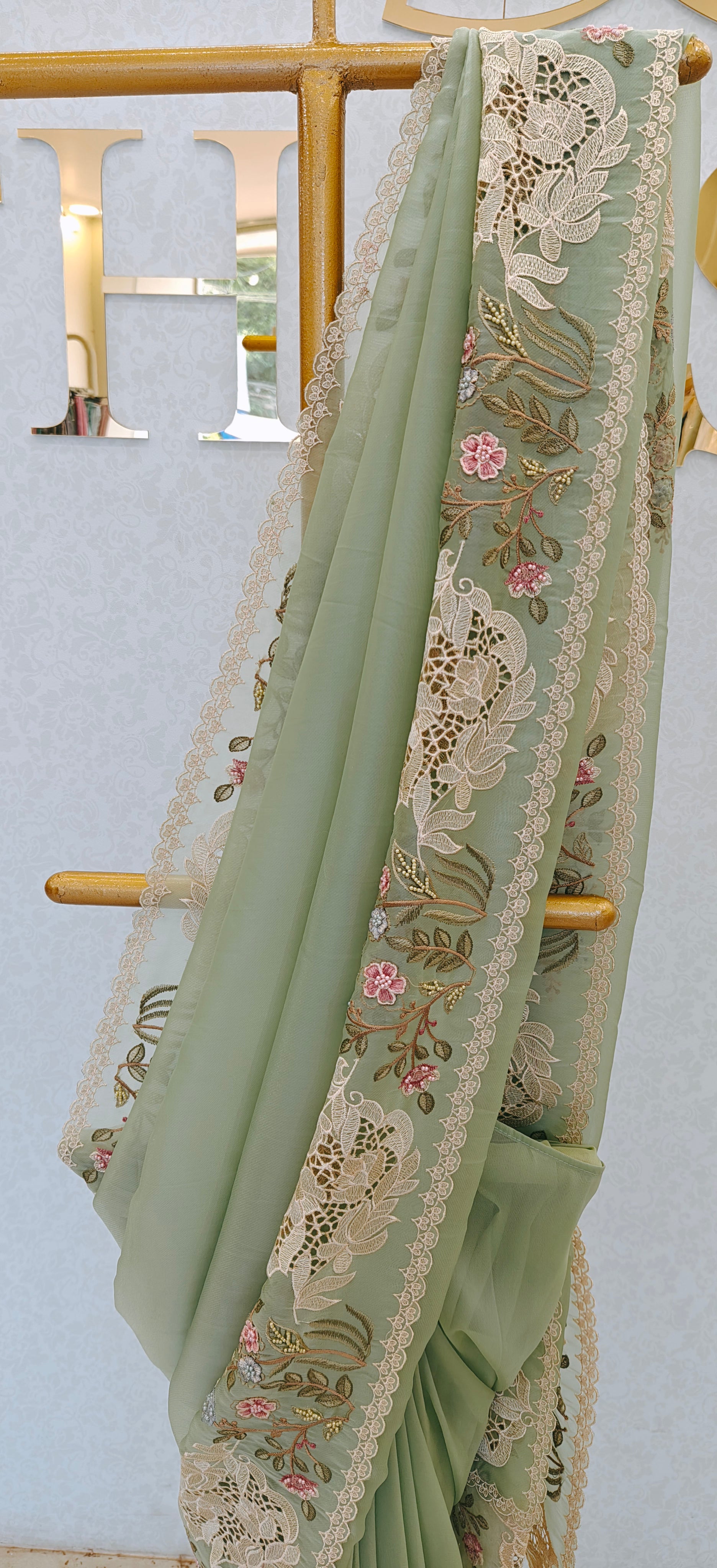 ORGANZA SAREE