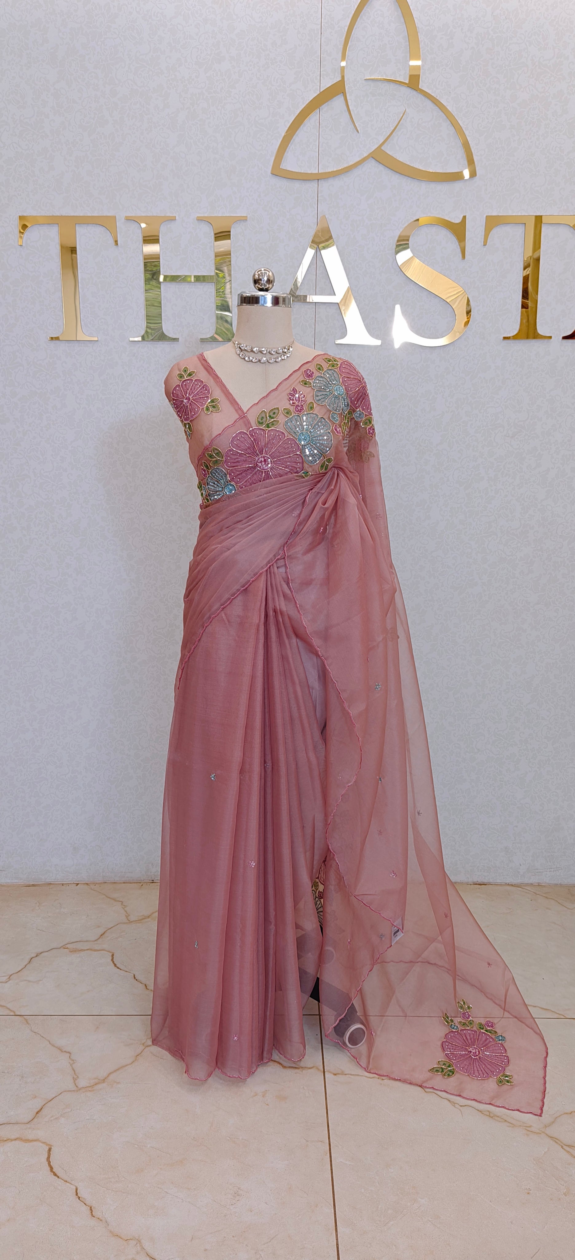 ORGANZA SAREE