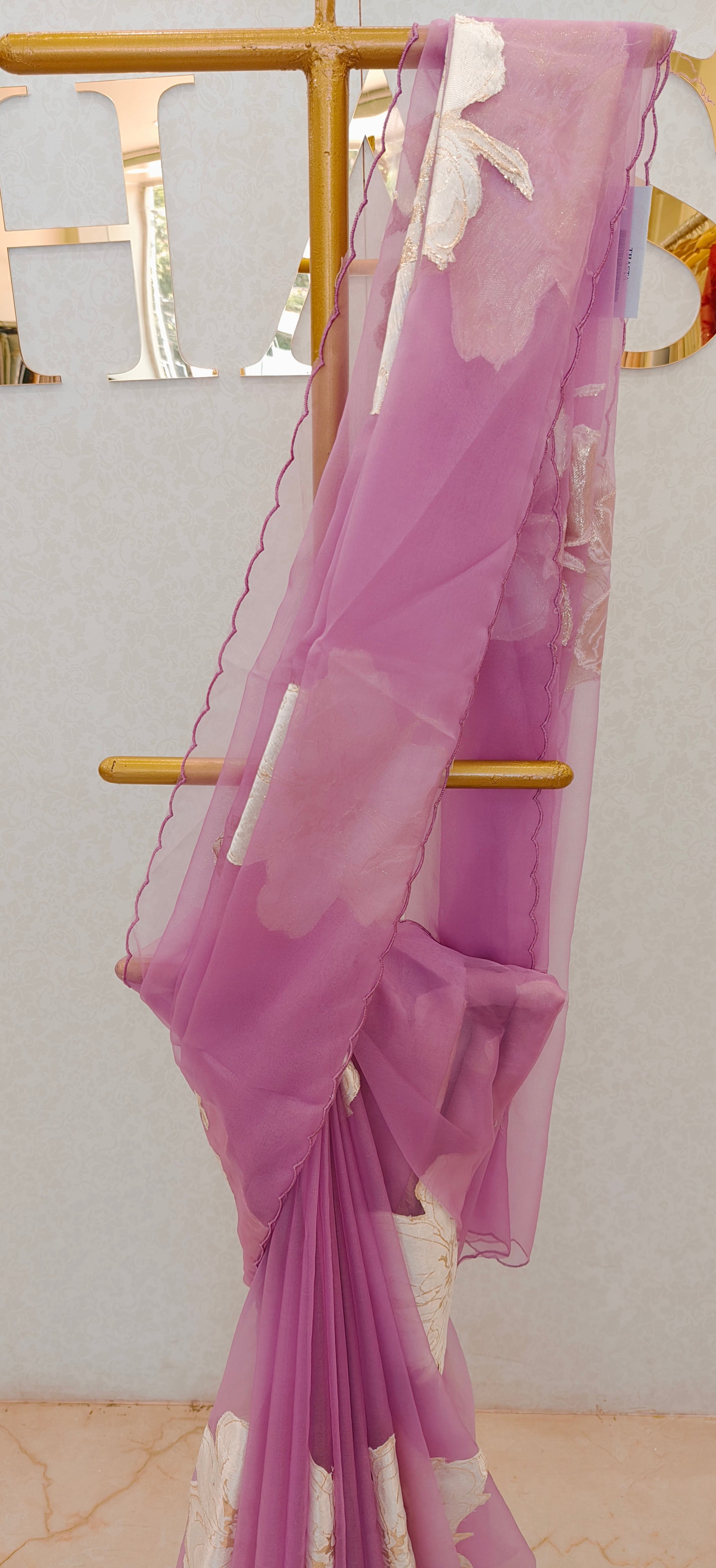 TURKISH ORGANZA SAREE