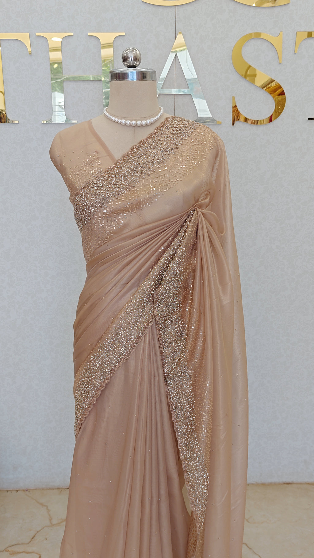 RAINA NET TISSUE SAREE