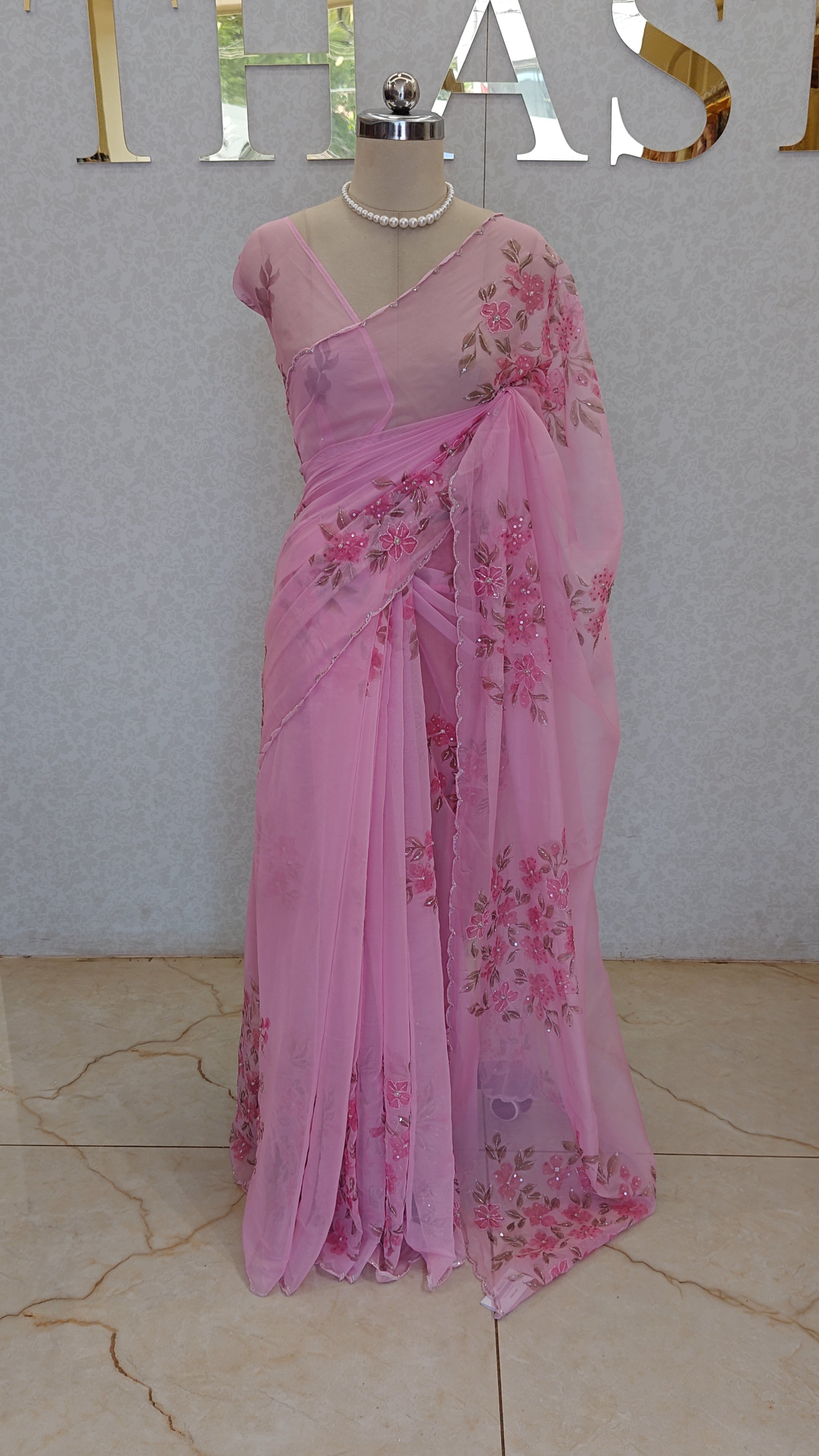 ORGANZA SAREE