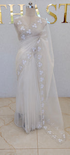 GLASS ORGANZA SAREE