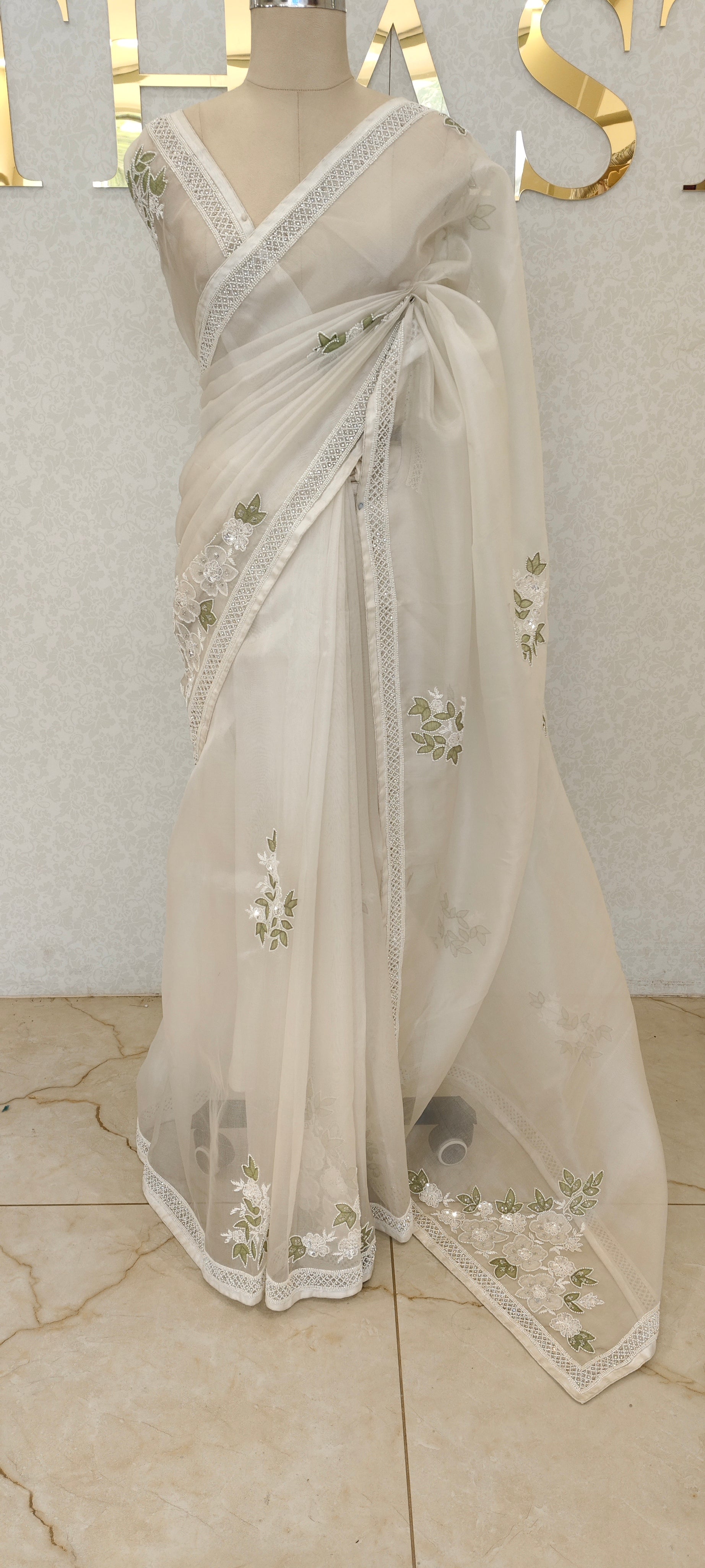 ORGANZA SAREE