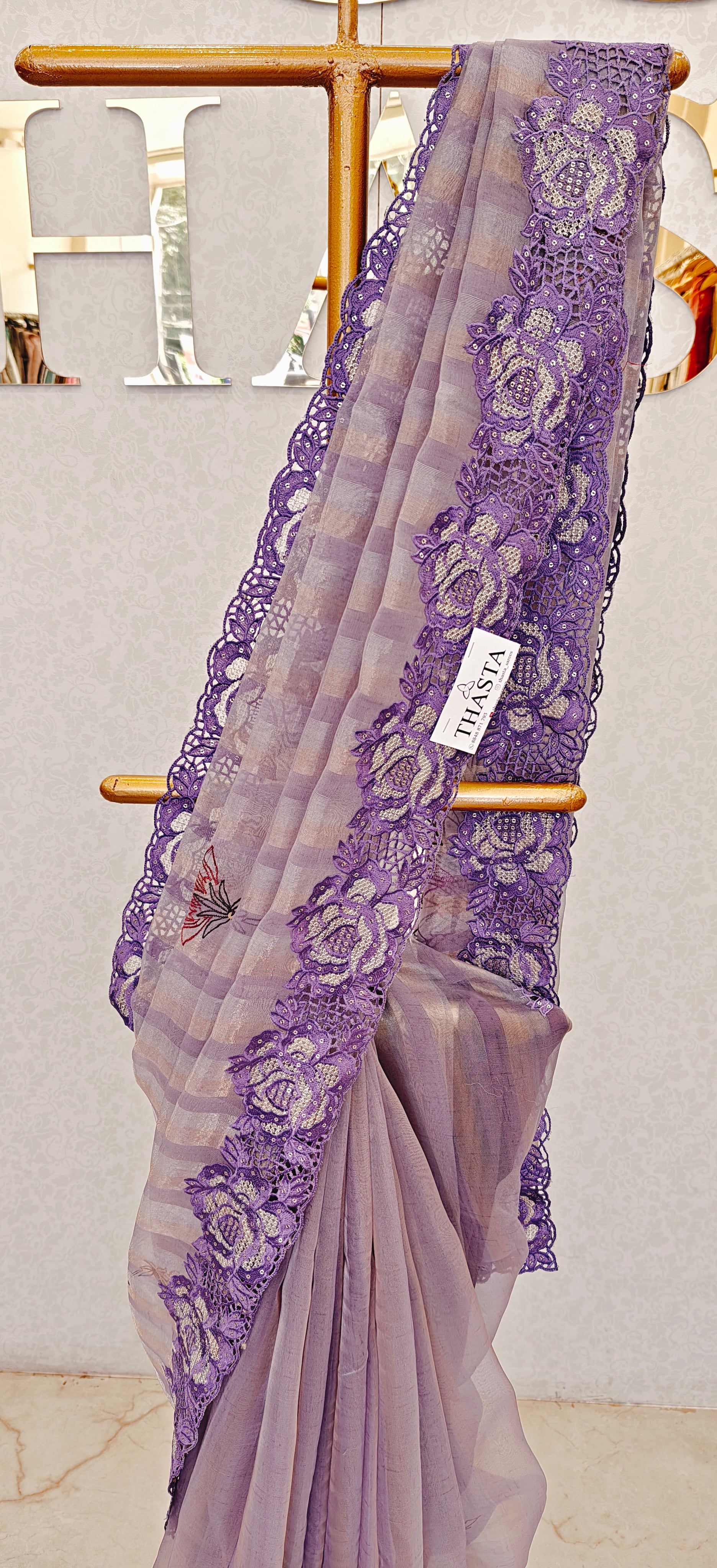 TISSUE SAREE