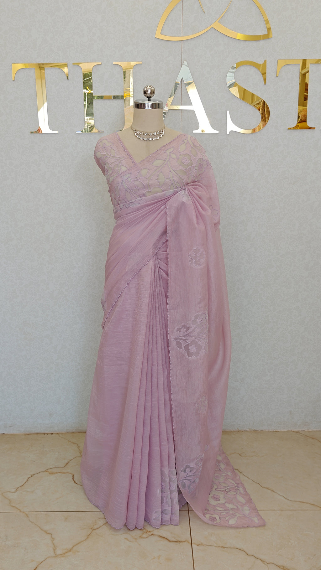 CRUSH ORGANZA SAREE