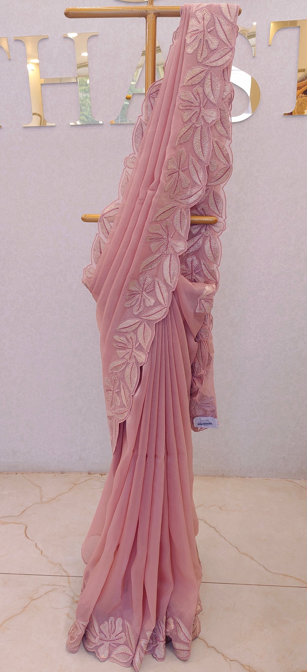 TISSUE ORGANZA SAREE