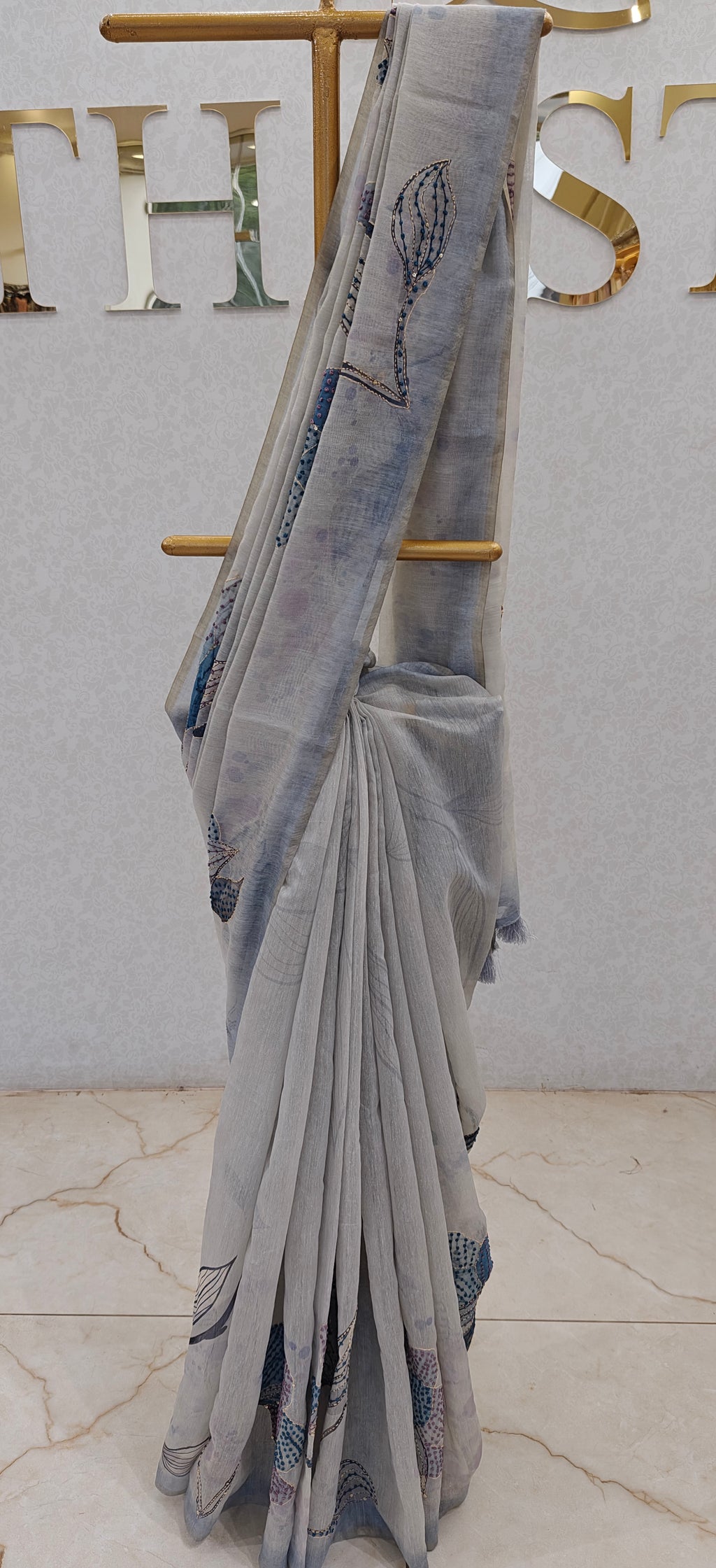 LINEN SAREE