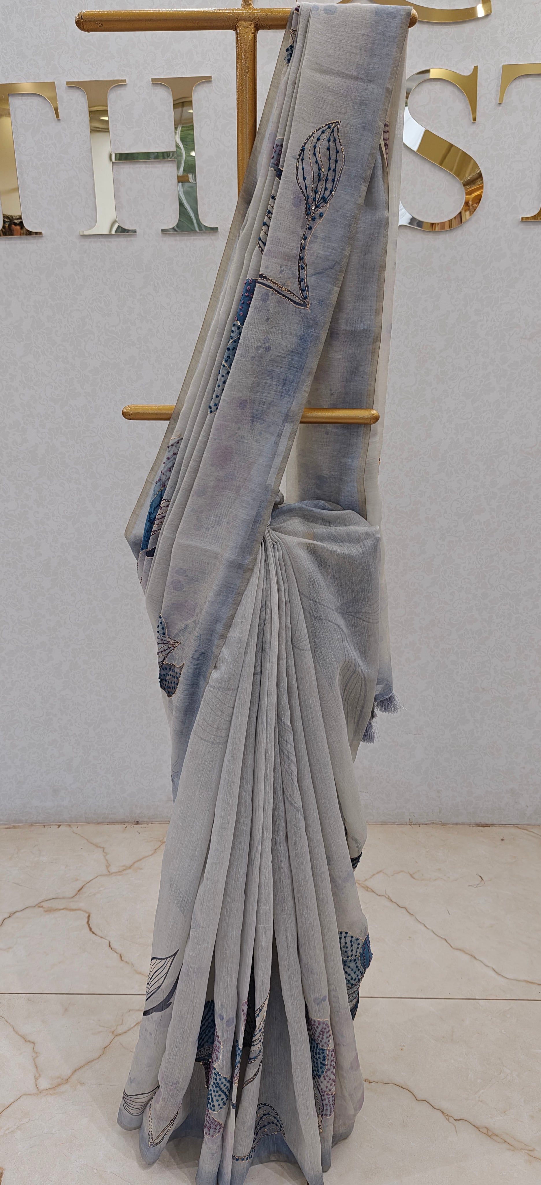 LINEN SAREE