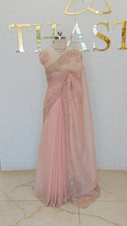 CRUSH ORGANZA SAREE