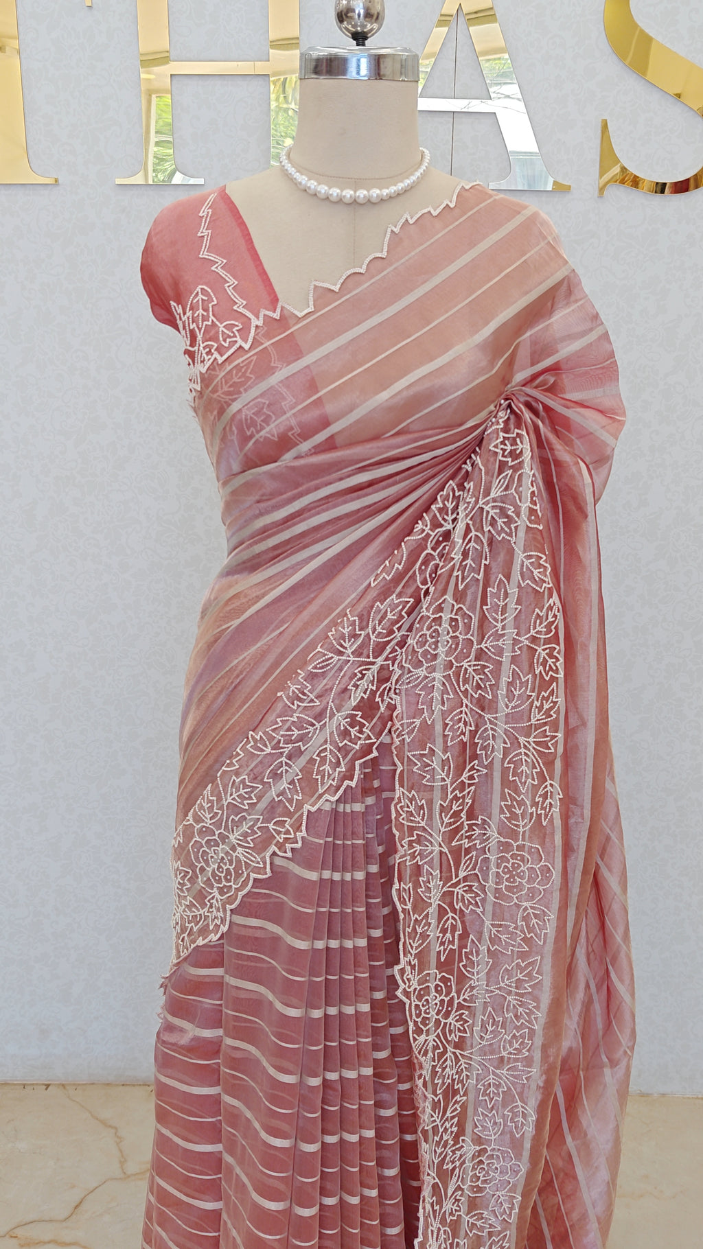 PURE TISSUE SAREE