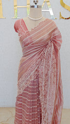 PURE TISSUE SAREE