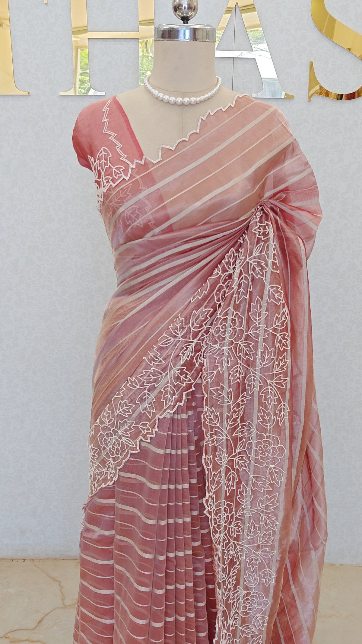PURE TISSUE SAREE