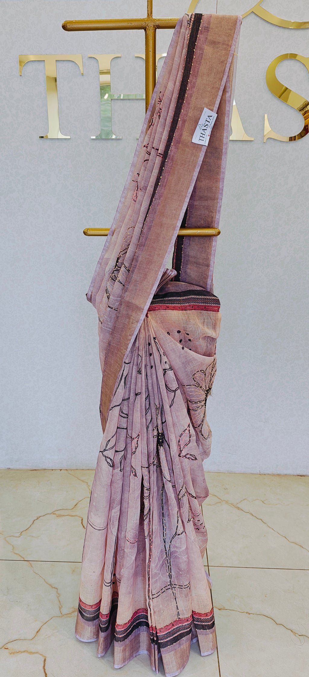 LINEN SAREE