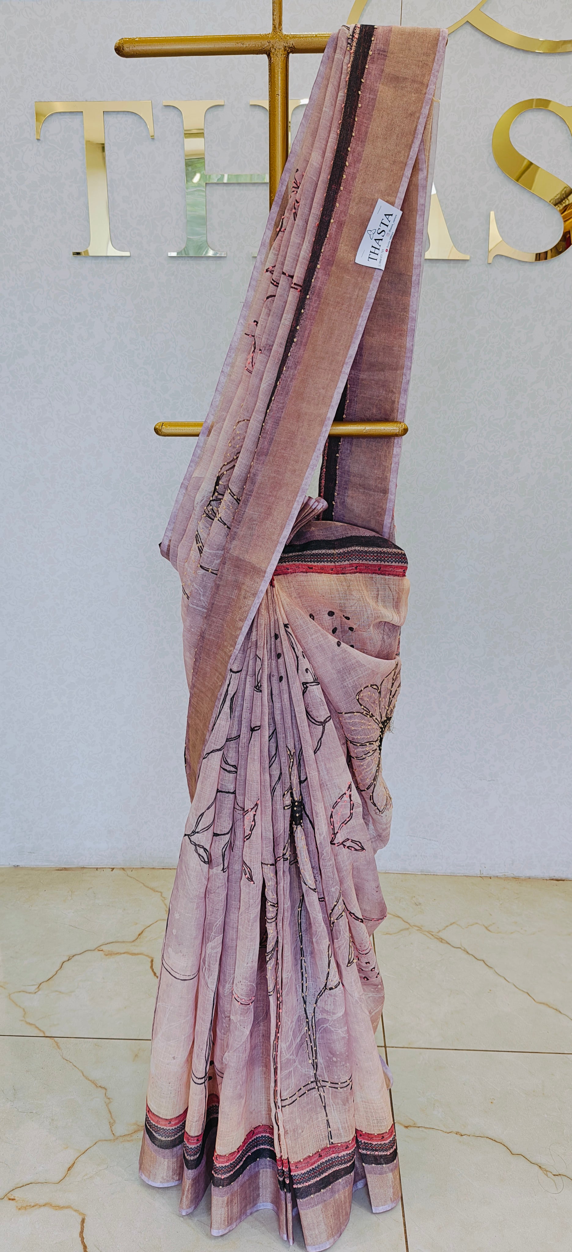 LINEN SAREE