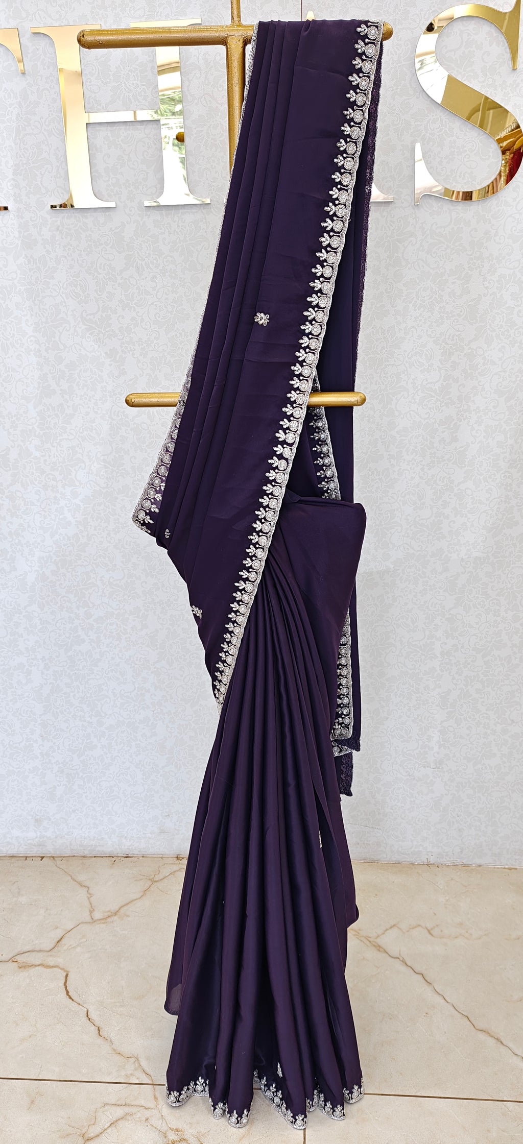 SATIN SAREE