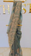 TISSUE ORGANZA SAREE