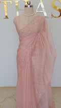 CRUSH ORGANZA SAREE