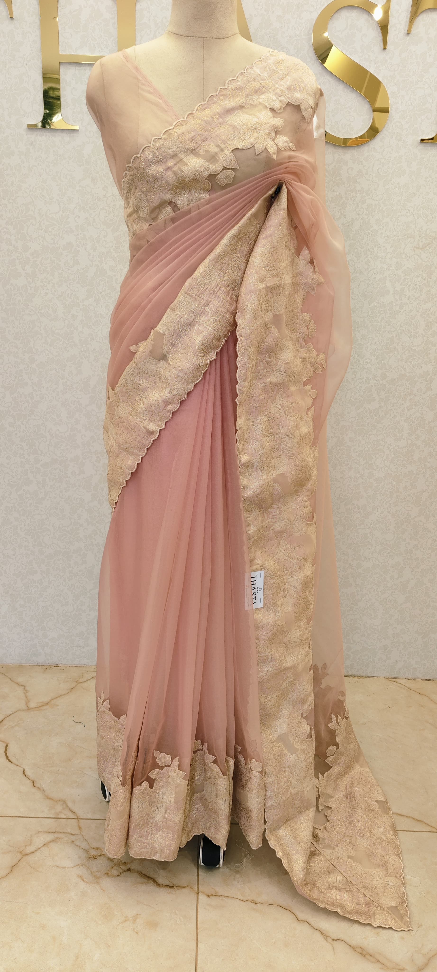 Organza saree
